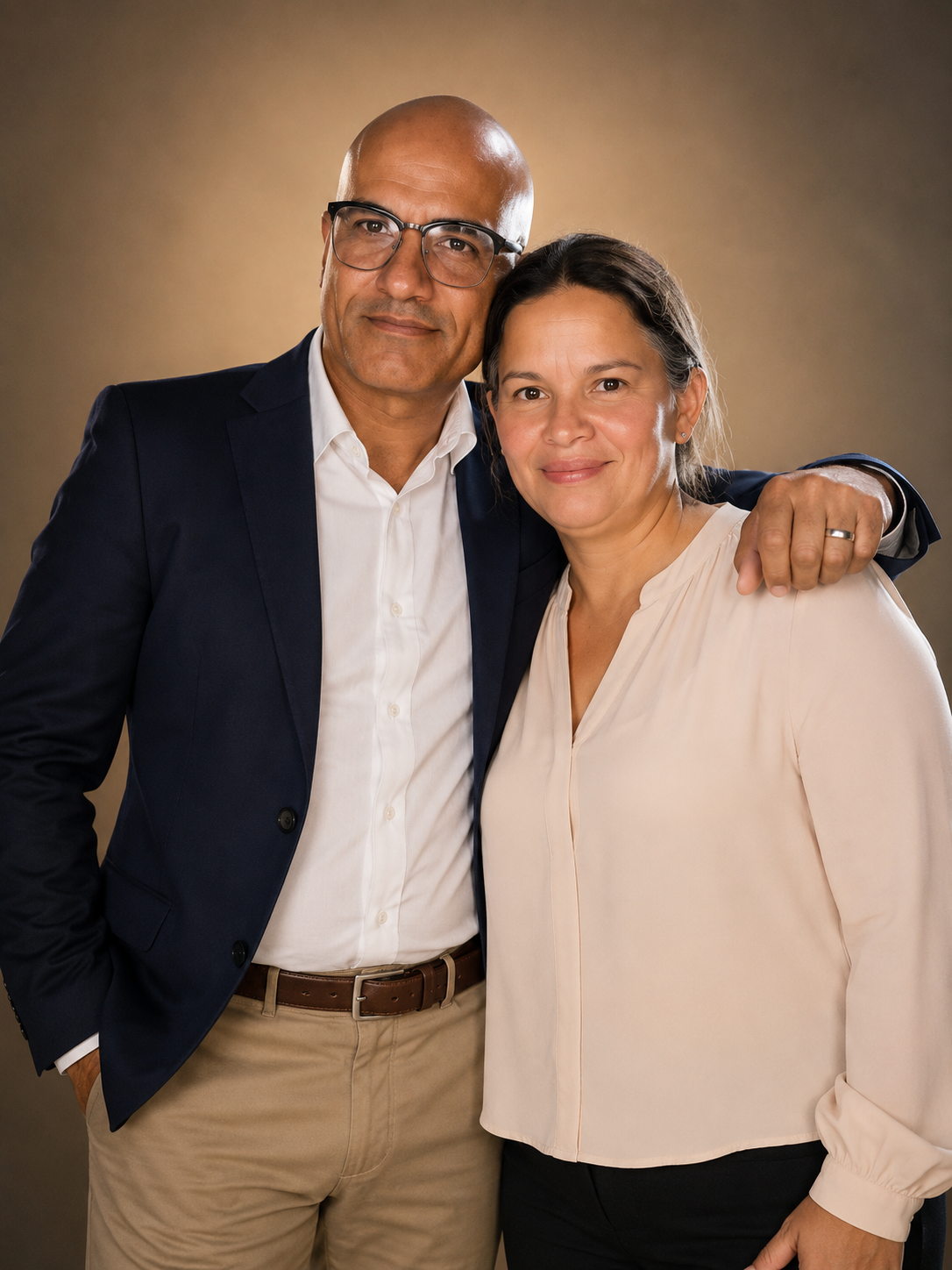 Pastores Raquel de Morillo y Carlos Morillo